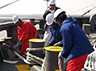 Glovis Maria crew during mooring operations